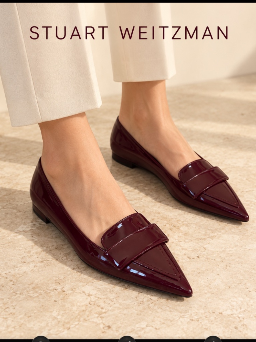 Stuart Weitzman Sovinnie Flat